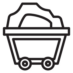 Mining Cart  icon