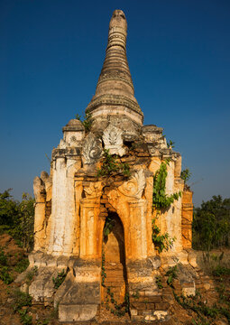 Shwe inn thein paya temple, Inle lake, Myanmar