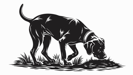 Silhouettes of two seated individuals and one standing with arms crossed in a meeting scenario shown