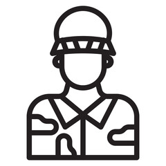 Army Soldier  icon