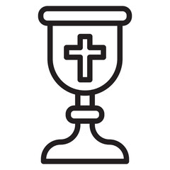 Fototapeta premium Chalice icon