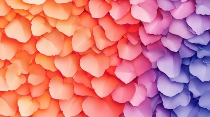   A close-up of a colorful wall, featuring heart patterns along its side and the lower half