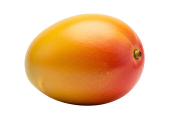 Close-up view of a ripe mango.