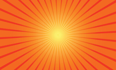 Obraz premium Background sunbrust, anything related to promotions, vector. 4k red and yellow sunburst Animation