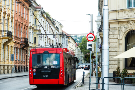 Oberleitungsbus in Bratislava, Slowakei