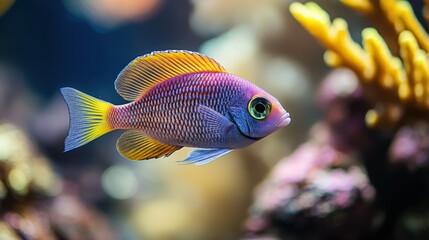 Obraz premium Vibrant Coral Reef Fish