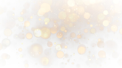 Golden Bokeh Light Background with Sparkles PNG. Stock royalty free	
