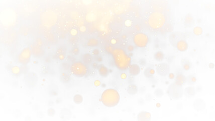 Golden Bokeh Light Background with Sparkles PNG. Stock royalty free	

