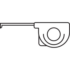 Construction Tool Line Illustration