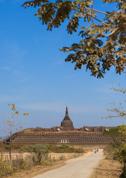 Kothaung temple, Mrauk u, Myanmar