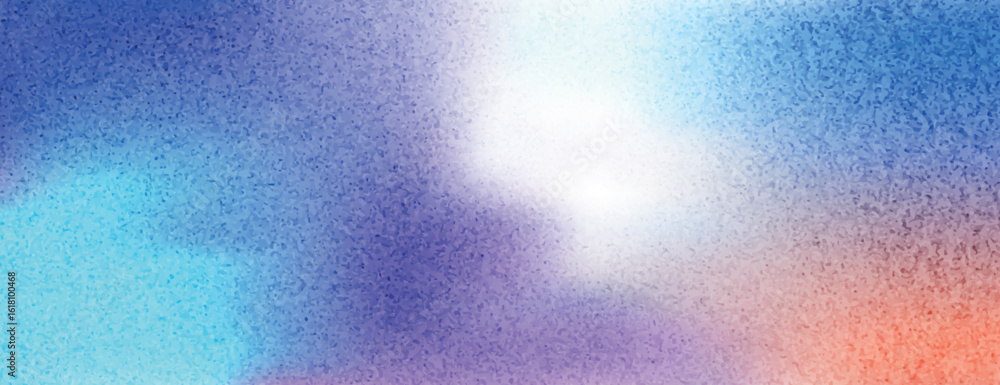 Poster a gradient background with a soft, blurred texture. the background features blue and purple hues, cr