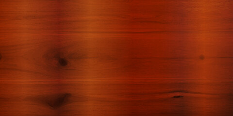 Refined High Gloss Brown Wooden Planks with a Deep, Rich Color and Distinctive Natural Textures, Offering a Polished, Reflective Surface That Adds a Retro Touch to Any Space