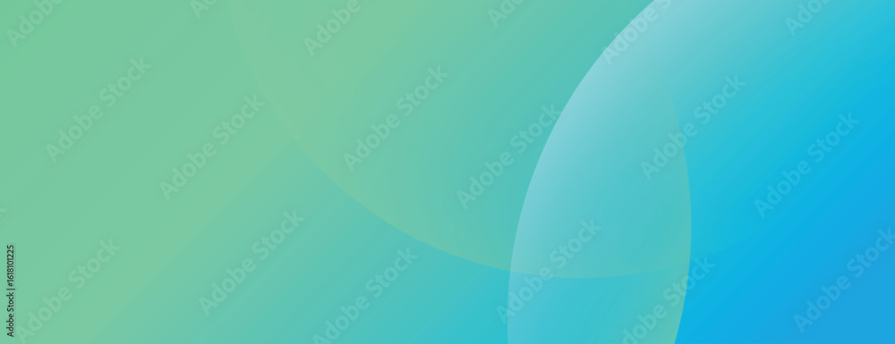 Poster abstract background with a gradient style, featuring green and blue colors. the background has a smo