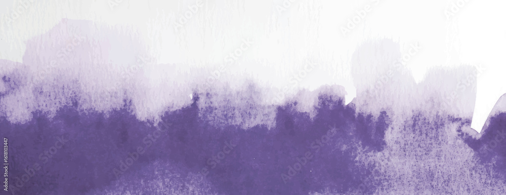 Poster the background is a watercolor style background with a purple and white color scheme. the texture of