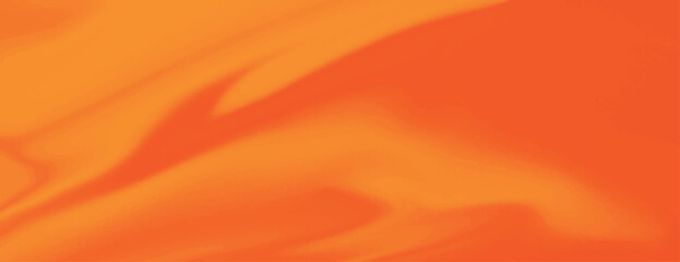 Vibrant orange background, smooth flowing texture. The background is warm and dynamic, featuring rich orange hues. Perfect for a lively background. Abstract fluid gradient texture background vector