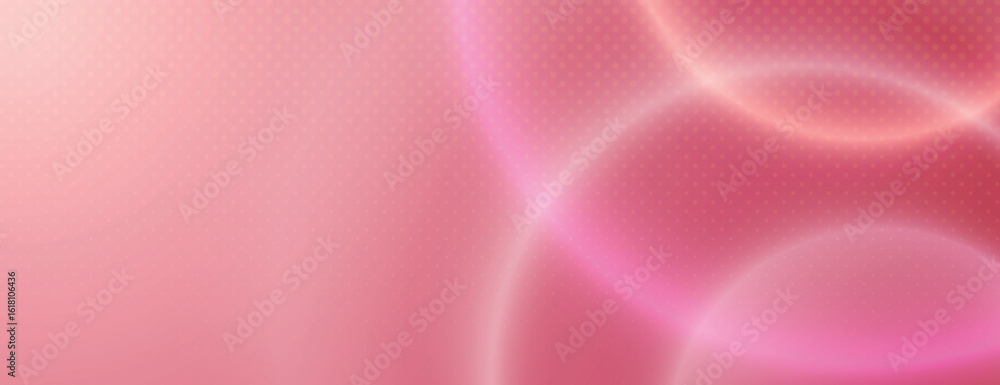 Poster pink background halftone dotted texture. abstract glowing circles pink background. perfect for a gen
