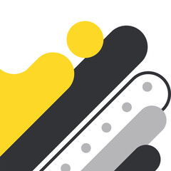Geometric Corner Shape Illustration