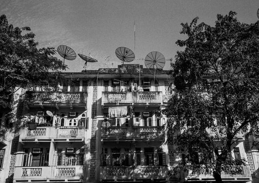 Old colonial dictrict, Yangon, Myanmar