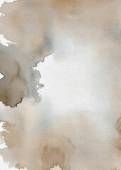 Beige watercolor texture with soft shadows creates a minimal paper background for product staging.