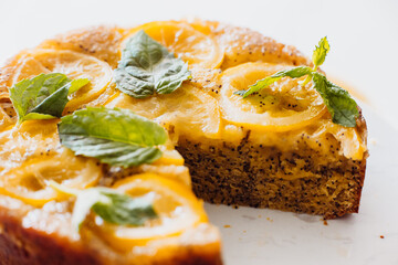 Lemon poppyseen cake