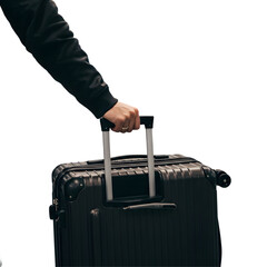businessman with suitcase