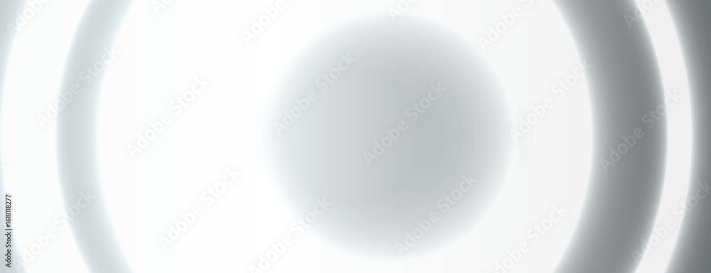 Poster minimalist white background with soft gradient circles. the white background creates a calming, smoo