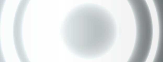 Minimalist white background with soft gradient circles. The white background creates a calming, smooth texture with a modern feel. Gradient neon background vector. White background.