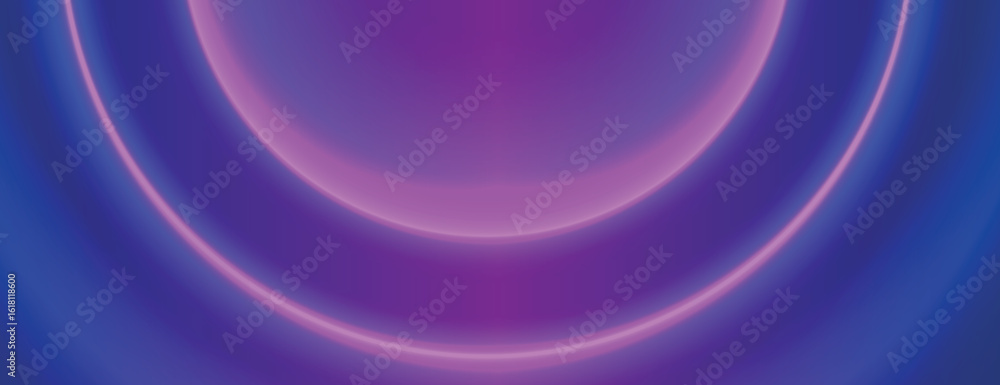 Poster neon purple background with glowing circular patterns. the background features a smooth, vibrant pur