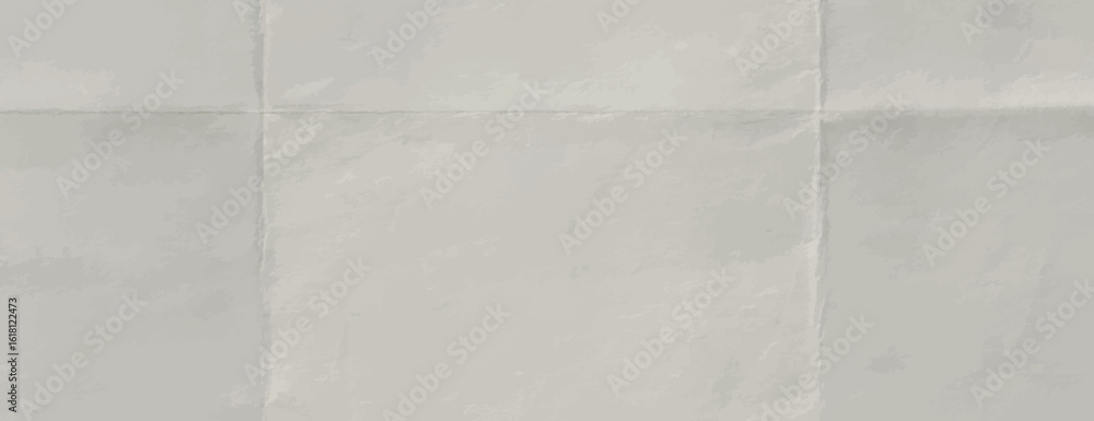 Poster the background is a light gray, textured paper style. this gray background has a subtle, folded pape