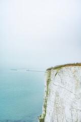 The White Cliffs in Dover, UK