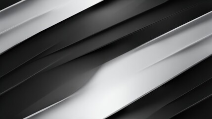 Abstract monochrome diagonal lines, light and shadow, creating a dynamic, geometric pattern