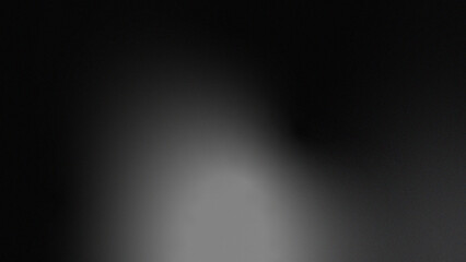 Black white grey silver abstract background. Monochrome gradient ombre blend. Smooth transition. Soft blur glow. Bright light metallic shimmer. Noise grain texture. Artistic luxe finish. High contrast © Background & Texture
