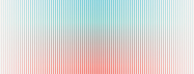 Gradient background with vertical stripes, featuring blue and red colors. The background is smooth with a blue and red color transition. Gradient striped background vector. Red background.