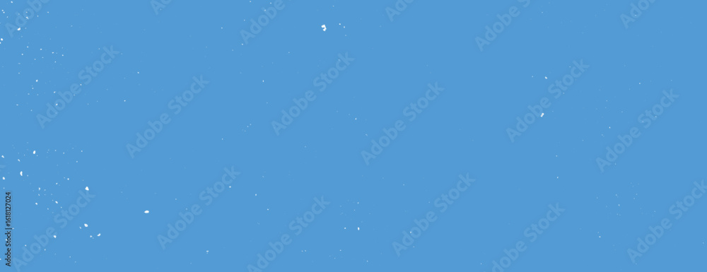 Poster blue background with a smooth texture and scattered white specks. the background is bright blue, cre