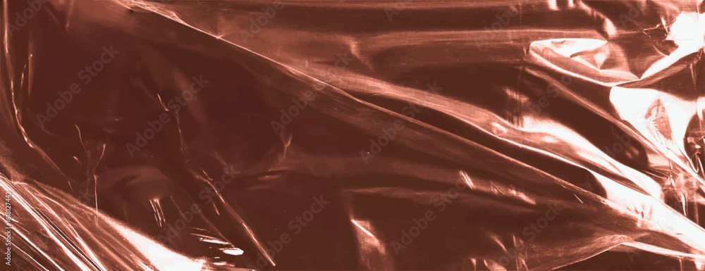 Poster glossy copper background with a metallic sheen. the background features smooth, reflective copper te