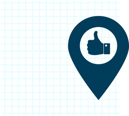 Vector illustration on a checkered background.