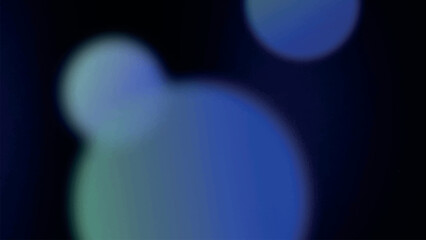Abstract Gradient blue green dark desktop wallpaper vector. Gradient black blue green Digital technology background. Abstract circle shape blue green dark desktop wallpaper background vector