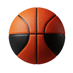 Classic basketball ball isolated on white