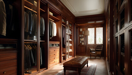 Naklejka premium interior of an old train