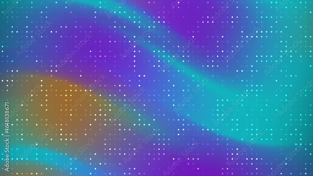Aufkleber abstracts blink dot vibrant abstract background with sparkling dots, creating a modern and dynamic v