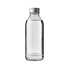 Slim Clear Plastic Bottle of Water
