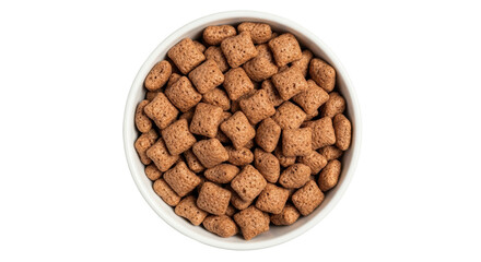 Isolated Chocolate Cereal