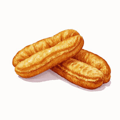 Monsoon Beat Patongo isolated watercolor vector illustration svg