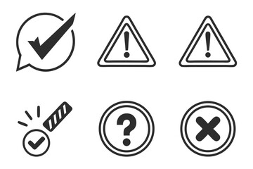 warning sign with a warning sign