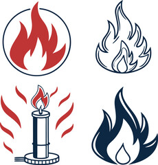 Fictor set art design