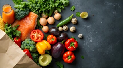 vegetables and fruits