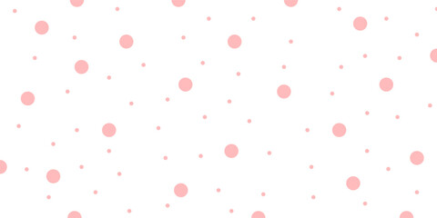 pink and black polka dots on white background,eps10 © zain