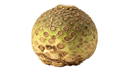 Isolated Celeriac Root Vegetable