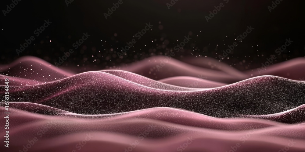 Canvas Prints elegant swirls of luxurious rose gold captivating abstract background with shimmering light effects