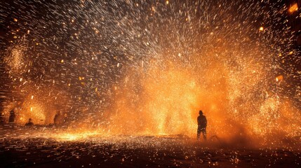 Spectacular Firework Display: A Night of Blazing Celebration